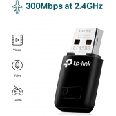 Placa de Rede Wireless USB 300Mps TP-Link Tl-Wn823N (Mini)