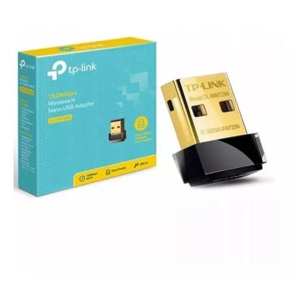 Adaptador USB Wireless 150Mbps TP-LINK TL-WN725N