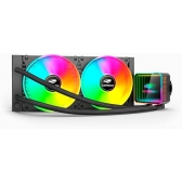 Water Cooler para CPU C3 Tech RGB 240mm FC-W240 Preto