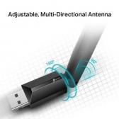 Adaptador USB Wireless High AC600 TP-Link T2U Plus