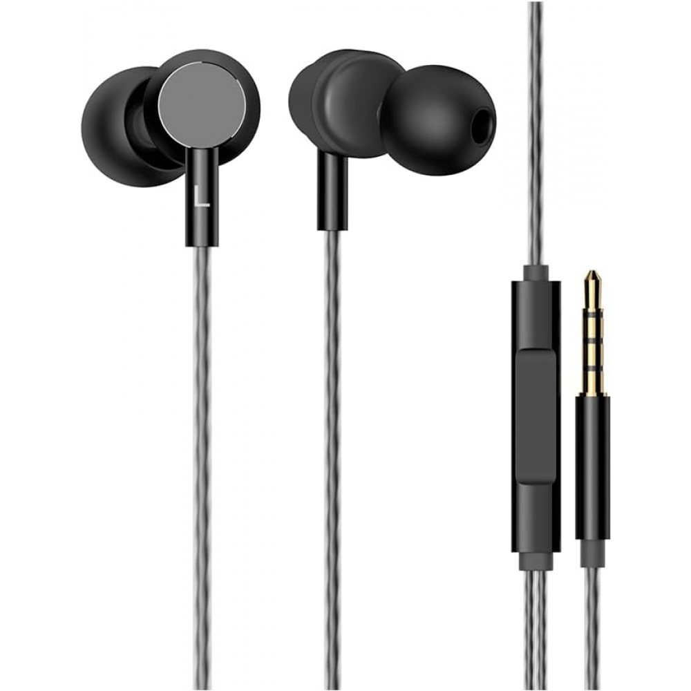 Fone de Ouvido Intra Aur HP DHE-7001 Preto P2
