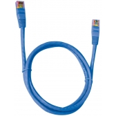 Cabo Rede Patch Cord CAT5E 1,5m Pluscable PC-ETHU15BL Azul