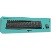 Kit Teclado e Mouse sem Fio Logitech MK235